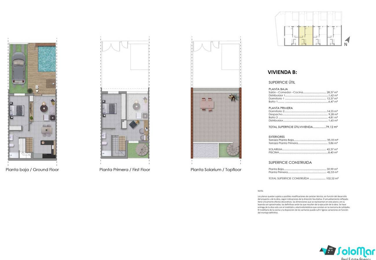 house plan in Alicante