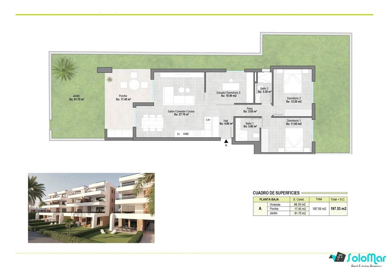 Obra Nueva - Apartamento/Piso - Alhama de Murcia