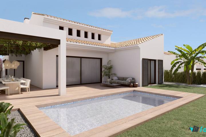 Villa/Detached house - New Build - Algorfa - La Finca Golf
