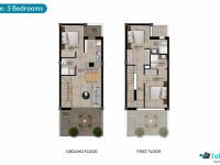 Nouvelle construction - Maison adossées - Dolores