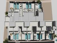 Nieuwbouw - Rijhuis - Santiago de la Ribera